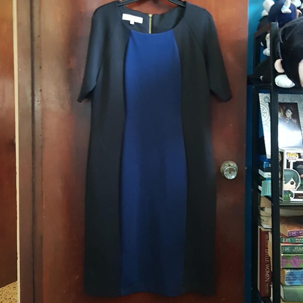 Black Blue Dress